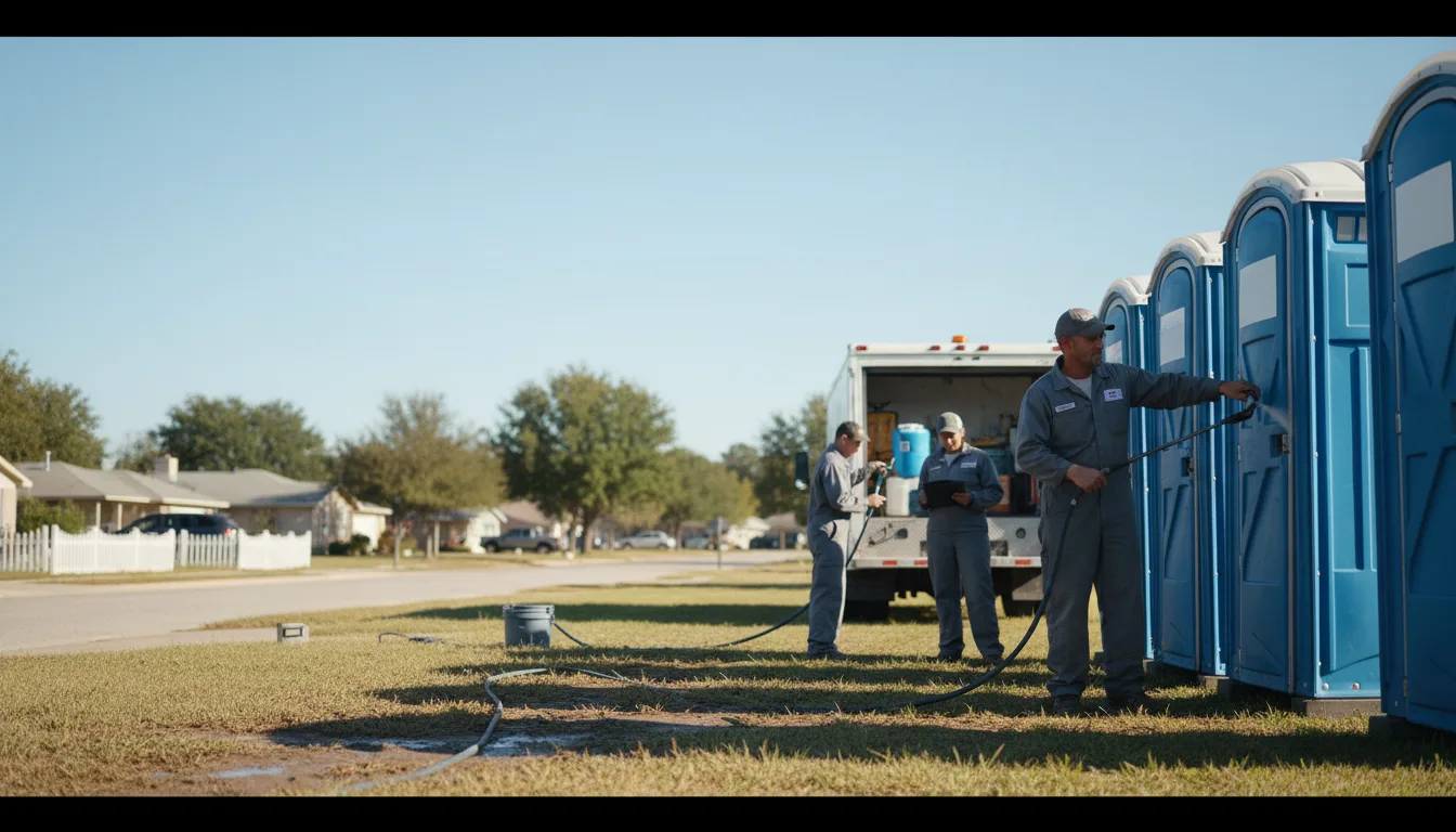 Long-Term Portable Toilet Rental in Hillsboro, KS near me